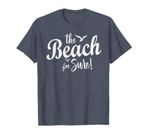 Пляж наверняка! Летний остров туристическая футболка