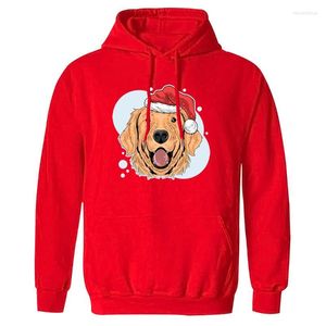 Men's Hoodies & Sweatshirts Hooded Mens Christmas Dogs Casual Fashion Sweatshirt Outwear Standard Clothing Tops 2022 Arrival Hip Hop