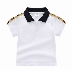 Summer Baby Boys Ubrania Koszulki Polo z krótkim rękawem Moda maluch dzieci tee topy