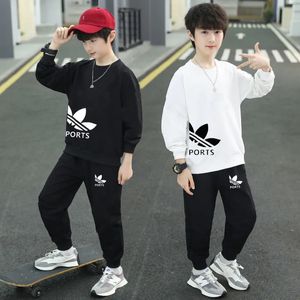 Brand Boys and Girls Tracksuits Set Spring Autumn Casual Herrkl￤der f￶r kvinnor kl￤dsupps￤ttningar Sweatpants Springs Autumns Children's Suits