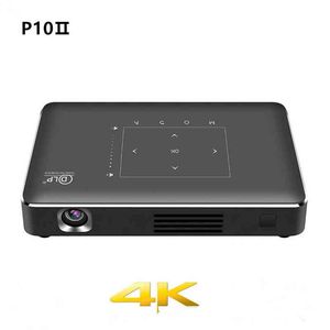 Amlogic S912 al por mayor-DLP P10 II Mini K Proyector AMLOGIC S912 Android DUAL G G WIFI Bluetooth Proyector inteligente Full HD p Video H220409