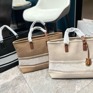 Classic Letter Shopping Bag Beach Tote Bags Large Capacity Shopper Handbag Women Handbags Plain Purse Letters Female Wallet Wallets