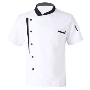 YL034 Unisex Jacket Mens Chef Restaurant Kitchen Uniform Restaurant Hotel Kitchen Cooking Clothes Catering Chef Shirt