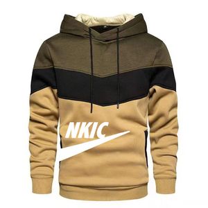 Kış moda kalın polar sweatshirt erkek marka logo uzun kollu kazak hoodies erkek sonbahar mektubu baskı sweatshirt giysileri