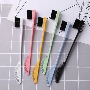 Double Sided Edge Control Hair Comb Haires Styling Eyebrow Combing Brush Hairdressing Beauty Tools