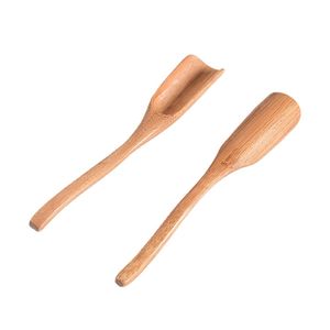 Scoop de ch￡ Bamboo Matcha Spoon Shovel Kungfu Acess￳rios de Teaware Teaism Tool