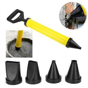 Wholesale cement mortar caulking gun for sale - Group buy High Quality Caulking Gun Cement Lime Pump Grouting Mortar Syringe Applicator Grout Filling Tools With Nozzles286H
