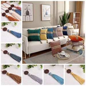 Other Home Decor 10Pcs Decoration Hanging Rope Silk Tassel Fringe Trim Garment For DIY Embellish Curtain AccessoriesOther