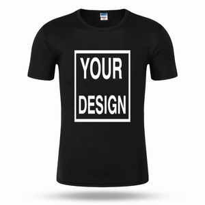 Anpassad sport T -shirt snabb torkning fitness andningsbar körning unisex t shirt original design tryckt grossist 220712