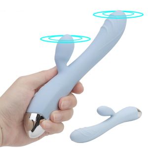 10 Frequência G-Spot Dildo Vibrador Clitorador Estimulador Feminino Masturbador Dual Motor para adulto Play Sexy Toys