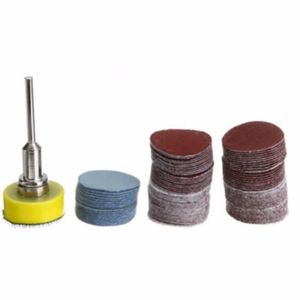 100pcs 25mm 1 inch Sanding Discs tool Pad Set 100-3000 Grit Abrasive Polishing Kit for Rotary Sandpapers Accessories