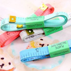 Soft Ruler Tape Measures Material Sewing Machine Body Measuring Tape Cloth Sewing Ruler Measure Body Tape 150CM DH4955