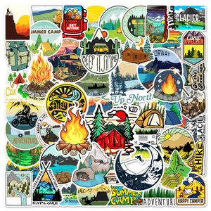 New Sexy 50pcs Camping Outdoor Sports Funny Graffiti Stickers DIY Laptop Luggage Bicycle Skateboard Waterproof Decal Stickers Kids Toys