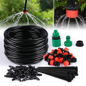 Watering Equipments Waterer Automatic watering device for garden irrigation intelligent drip set 25M Irrigations Hose Tool Kit LK001199