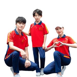 Kläder sätter sommarkvinnor kinesiska nationella idrottskläder kampsport taekwondo staket träning dräkt bord tennis skytte team uniform menencl