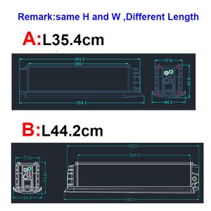 pacco batteria di ricambio 48V 14Ah 17.5ah custodia interna batteria bicicletta elettrica per motore Aventon Level ebike 500w 750w 1000w