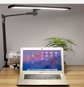 Lampy stołowe 60 cm Super szerokość 20 W wysokie jasność Elastyczna lampka LED LACK LAMARKA LED Lampka Zadania dla projektanta biura i miejsce pracy z CLAMPTABL