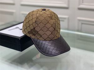 Baseball Caps de 56cm Designers ajustáveis ​​Men Caps de beisebol Capinhas femininas marca de moda Chapé