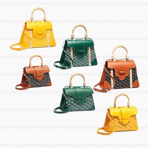 7A pochette da uomo da donna di qualità in vera pelle goya Saigon Luxury Designer tote classic graffiti viaggio ultimo crossBody Borsa a tracolla Maniglia dipinta