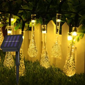 Strings medidor de lâmpada solar energia 50 LEDs LED String Fairy Lights Garlands Garden Christmas Decor for Outdoor Lightingled