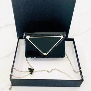 Retro MM Mini Axelväska Designer Triangle Logo Handväska Lyx Diamond Handtag Väskor Handväska Plånbok CrossBody