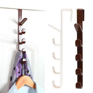 Hooks & Rails Hat Clothes Bag Hanger Hook Holder Cupboard Door Kitchen Cabinet Back Style Garbage Bags Storage Rack Organizer HangingHooks