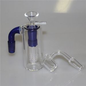 Hookah Glass Bong Ash Catchers 14mm 18mm tjock Pyrex Glass Bubbler Ashcatchers 90 grader Ashcatcher Water Pipes