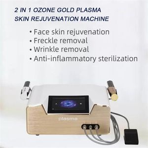 Tragbare 2-in-1-Ozon-Fibroblast-Plasma-Stiftmaschine, Augenlidstraffung, Hautverjüngung, Fleckenentfernung, Narbenbehandlung, Schönheitsgerät