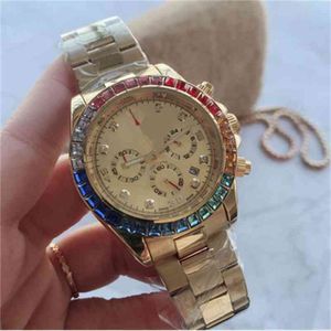 7750 Дизайнер R O Water L E E Lu Luxury X Watchs Watch Write Ladies из нержавеющей стали Полнофункционально