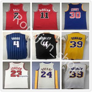 ht Howard 39 Demar DeRozan 11 Lonzo Ball 2 Jalen Suggs 4 Evan Mobley Stephen 30 Curry Stitched Blue Red White Black Yellow Jerseys Who jerseys