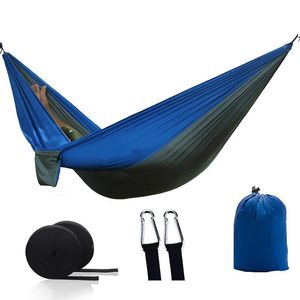 Mobili da campo Persona Paracadute Amaca Amache di sopravvivenza portatili da viaggio Hamaca Hamak Nylon Camping Hamac RedeCamp CampCamp