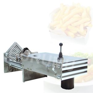 Edelstahl Shredder Französisch Pommes Kartoffel Karottenstreifen Schneidmaschine Würfeln Maschine