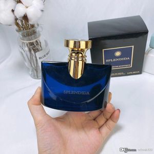 有名な男性の香水100ml 3.4 fl.oz eau de parfum splendida blue perfum man spray longlasting