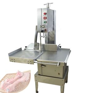 Commercial Cut Bone Chicken Duckmeat Freezing Food Slicing Machine Bovint Ben Pork Ribs Skär köttprodukter Bearbetningsutrustning