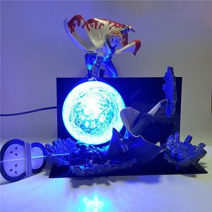 Minato VS Obito Rasengan Scene DIY Led Night Light Shippuden Uchiha Obito Luminaria Novità Lampada Home Decor MY1 201028