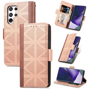 Flip Cases For Samsung S22 S20 S21 FE A12 A23 A21S A10E A20E A32 A33 A52 A70 A72 A73 A82 With Card Holder Slot PU Leather Phone Wallet Stand Back Cover Shockproof Anti-fall