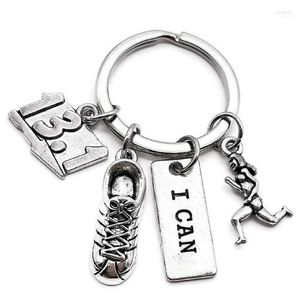 Keychains 2pcs Fitness Keychain Purse Charms