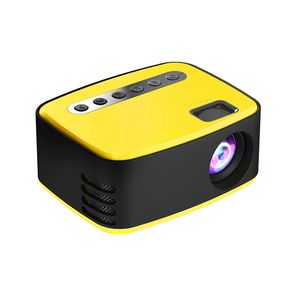 T20 Mini Portable Projector Entertainment Home Supporto ad alta definizione TF Card Small Theater con telecomando