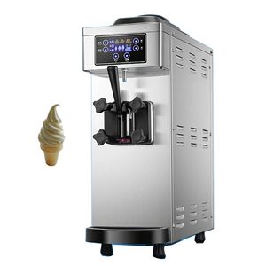 Soft Serve Ice Cream Makers Commercial Desktop Electric Ice Cream Production Machine