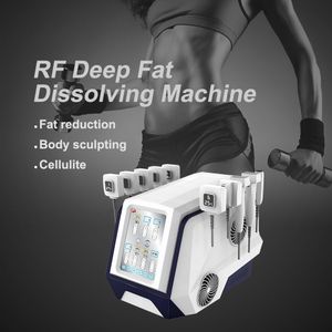 Hot Sculpture series mono polar radio frequency deep heating RF Slimming Machine fat dissolving and cellulite reduction body shaping with 10 pieces pads for parts