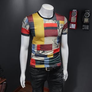 mens t shirts designer shirt shirt short sleeved tees summer casual round neck letter printed men's fashion pure cotton breathable sweat absorbing S-4XL