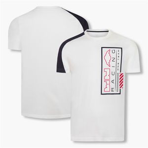 T-shirt maschile F1 T-shirt Formula 1 Team Racing Fans T-shirts Summer Mens Drying Jersey Maglie traspirante a maniche corte Tops 2023 Nuovo OGQP