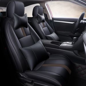 Maßgeschneiderte Marken-Autositzbezüge für Honda Civic Select 16–18, komplettes Set mit wasserdichtem Leder, passendem Auto-Schutz, Premium-Zubehör