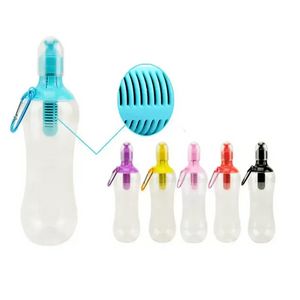 550ML Water Bobble Hydration Filter Bottle Outdoor Portable Filtered Drinking Bottles with Built-In Carbon Filter Carbon sxjun23