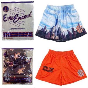 Eric Emanuel Ee Basic Short Men's Women's Fitness Shorts Mesh Breathable Beach Pants Sports Series Basketball Pan