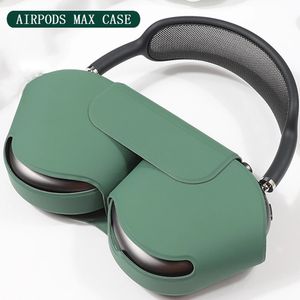 Per custodie AirPods Max Custodia protettiva Custodia Bluetooth Smart montata sulla testa Airpod max Custodia antigraffio anticaduta per auricolari