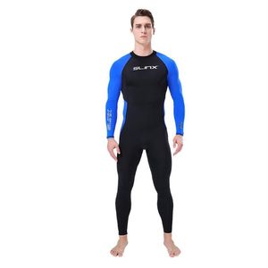 3MM Neoprene Wetsuit One-Piece and Close Body Diving Suit for Men Scuba Dive Surfing Snorkeling Spearfishing Plus Size269N