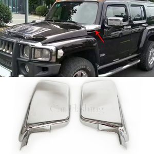 1Set For HUMMER H3 H3T 2006 2007 2008 2009 2010 Chrome Air Intake Vent Cover Trim Bezel Cap Parts Truck Caps Trim acessories