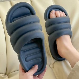 fashion 2022 Slippers men and women lovers indoor bath thick bottom non slip home Shower Room Beach Booties