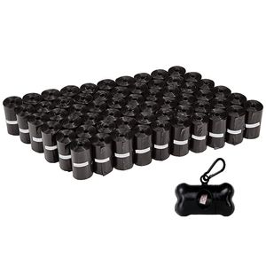 120 Rolls Pure Dog Poop Bag 15 s  Roll Large Cat Waste s Doggie Outdoor Home Clean Refill Garbage Pet Supplies 220510